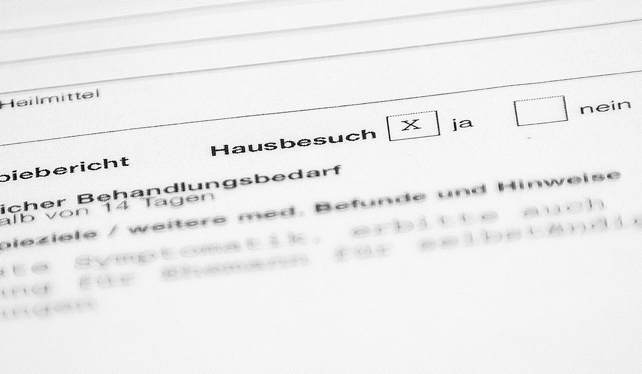 Hausbesuche von Physio Schütze