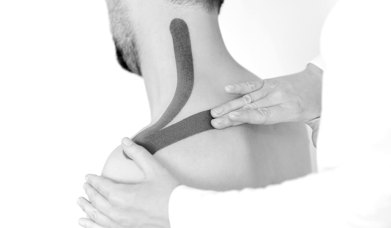Kinesiologisches Tape bei Physio Schütze