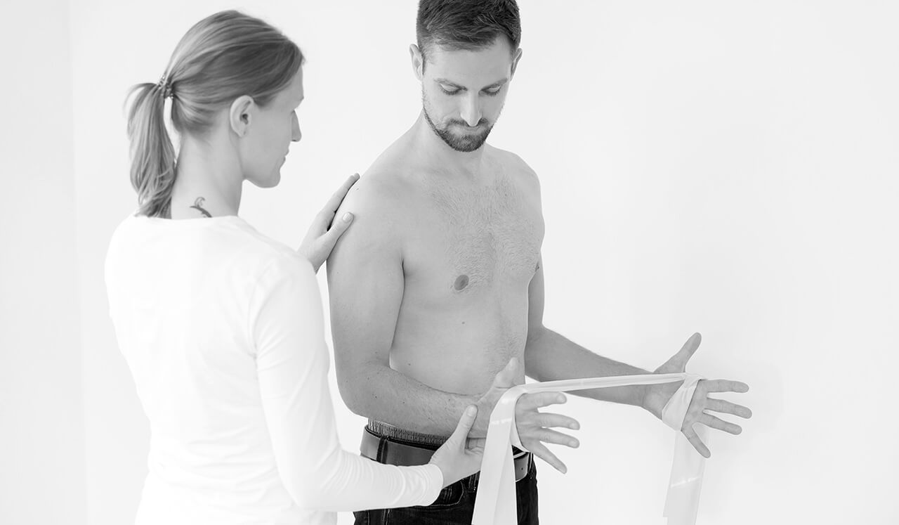 Krankengymnastik bei Physio Schütze